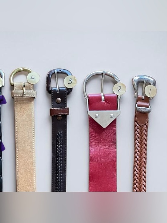 Leather Accessories - Women’s Leather Belts Prices Starting at 12$ Sizes from S to L